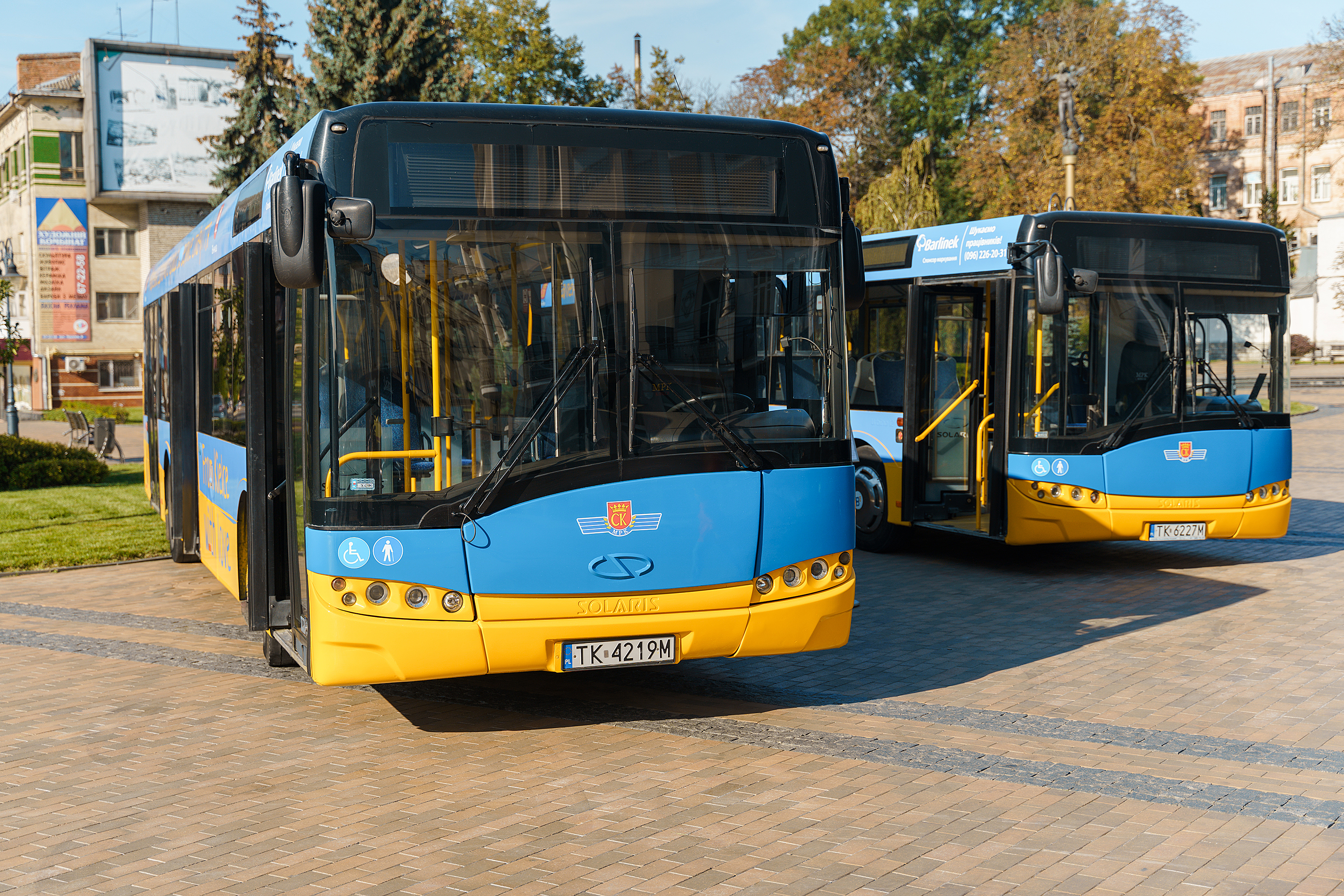 Two Buses Were Presented in Vinnytsia, Which Were Handed Over by the Polish Sister City